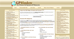 Desktop Screenshot of gpwindow.com